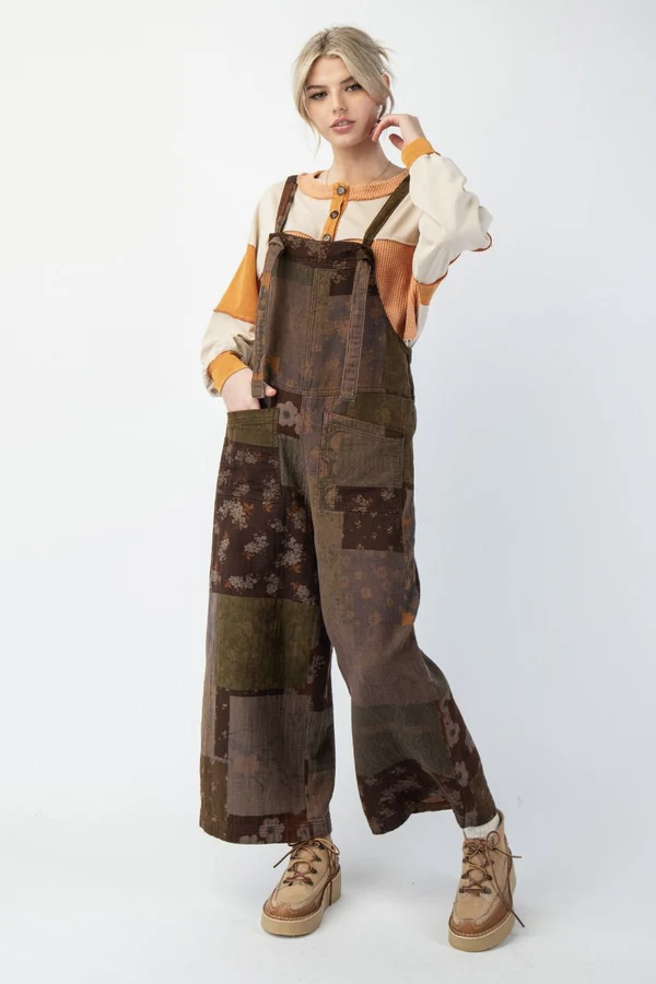 Patchwork Jumpsuit