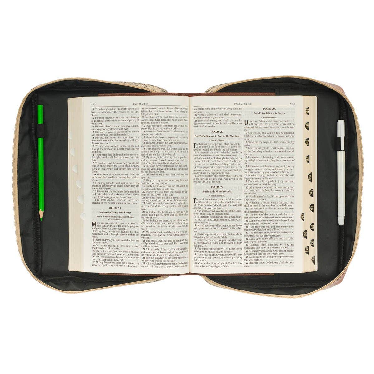 Faith and Florals Bible Cover